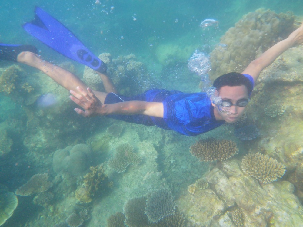 Paket Kacamata Renang Selang  Selam Snorkeling Diving Set 