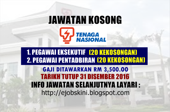 Jawatan Kosong TNB