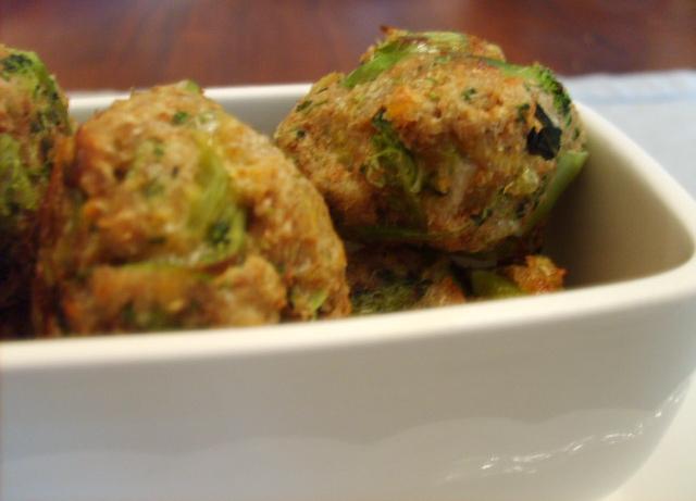 Broccoli Cheese Balls 2 cups bread crumbs (4 slices of bread)