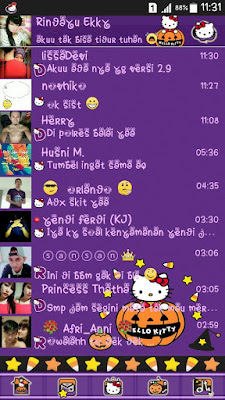 Download BBM MOD Hello kitty versi 2.6