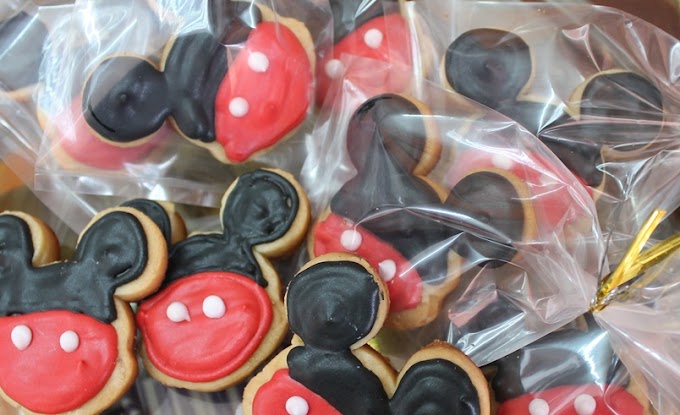 Mickey Mouse Sugar Cookies