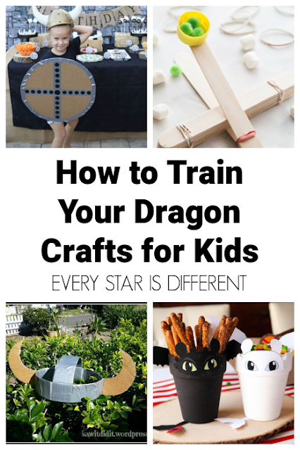 How to Train Your Dragon Crafts for Kids