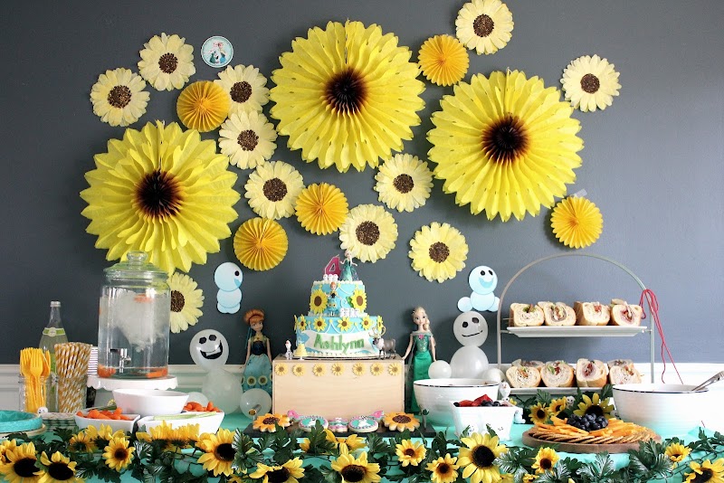 26+ New Inspiration Birthday Decorations With Sunflowers