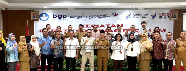 Rapat Koordinasi Program Balai Guru Penggerak Provinsi Bengkulu Tahun 2023