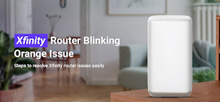 Xfinity router blinking orange