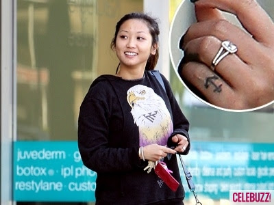 Trace Cyrus and Brenda Song Engagement