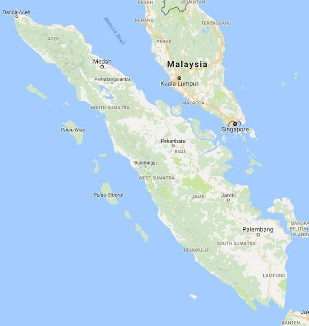 sumatera nomor 3 pulau terbesar di Indonesia