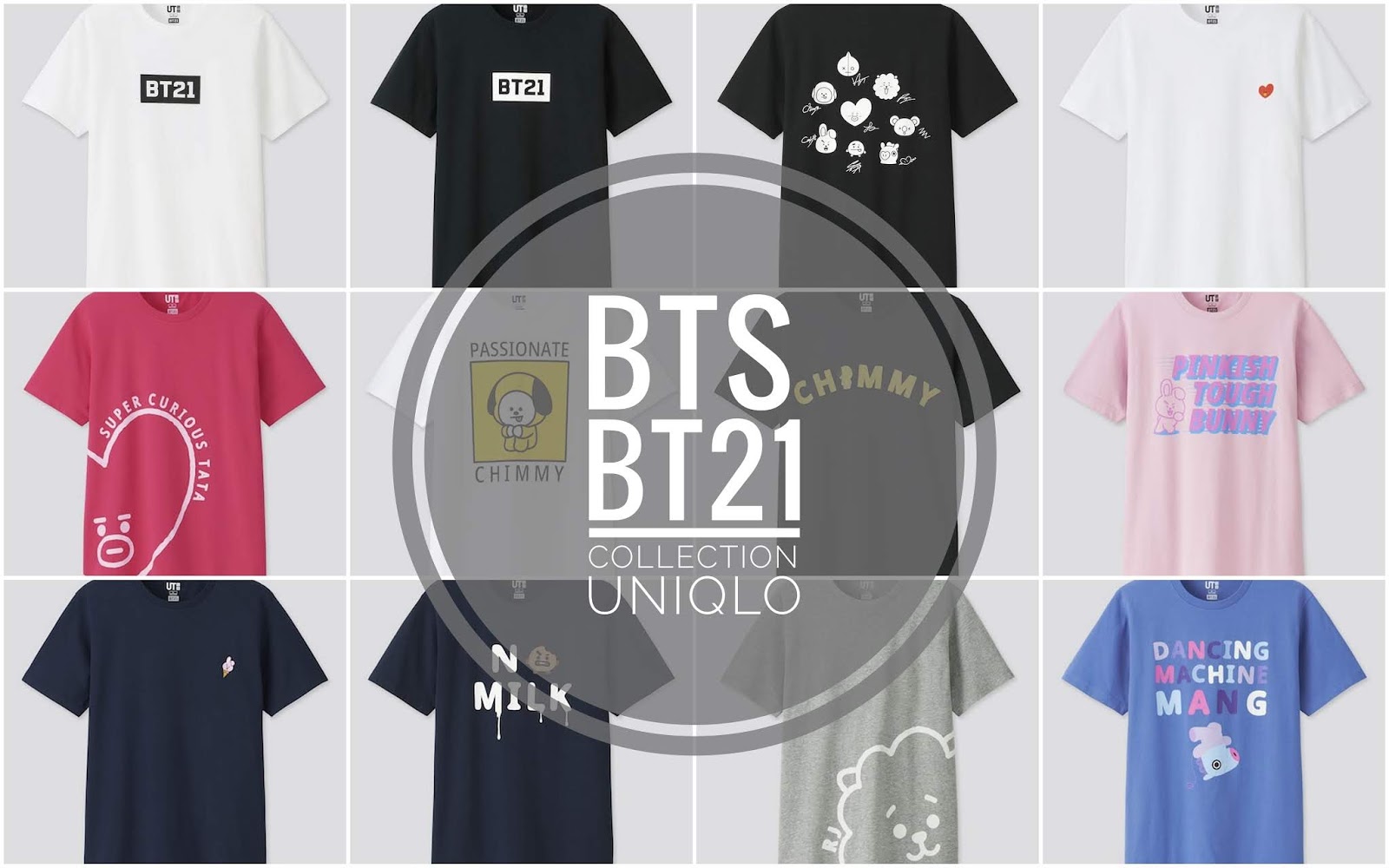 Uniqlo X Bts Bt21 Shirt Limited To One Per Customer The Wacky Duo Singapore Family Lifestyle Travel Website