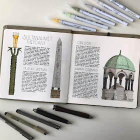 10-Sultanahmet-Square-Architecture-Sketchbook-Oğuzhan-Çengel-www-designstack-co