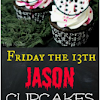 Friday the 13th Jason Mask Cupcakes : Halloween Party Food