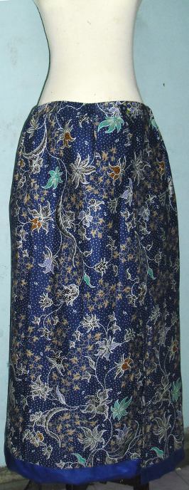 Setelan Taru Seragam Batik  Blus Rok  Pita Satin 