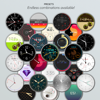 Pujie Black Watch Face v3.5.44 APK