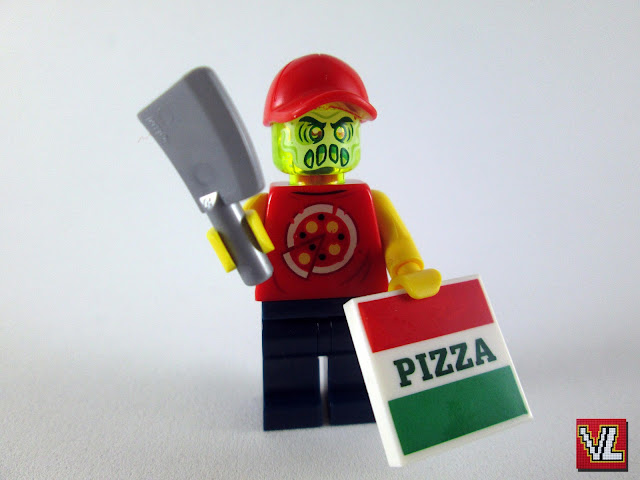 Set LEGO Hidden Side - Magazine Gift 791902 Possessed Pizza Delivery Man (Entregador de Pizza Assombrado)