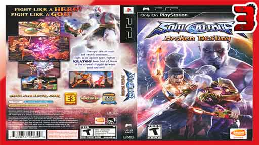 Soulcalibur - Broken Destiny (PSP) ROM – Download ISO