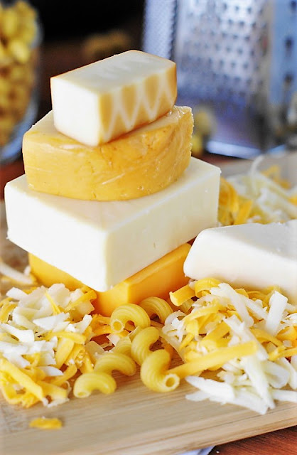  With five yummy cheeses and just fifteen minutes on the stove top 5-Cheese Stovetop Macaroni and Cheese {from In the Kitchen with David®}