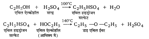 Solutions Class 12 रसायन विज्ञान-II Chapter-3 (ऐल्कोहॉल, फीनॉल एवं ईथर)