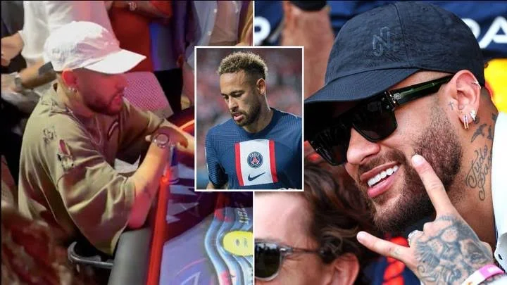 Neymar 'infuriates PSG bosses after he skipped their Ligue 1 title coronation to go to the Monaco Grand Prix