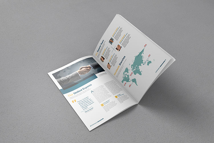 A4 Free Brochure Mock-up