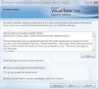 Contoh Database, C++, visual basic, java: VBS (Visual 