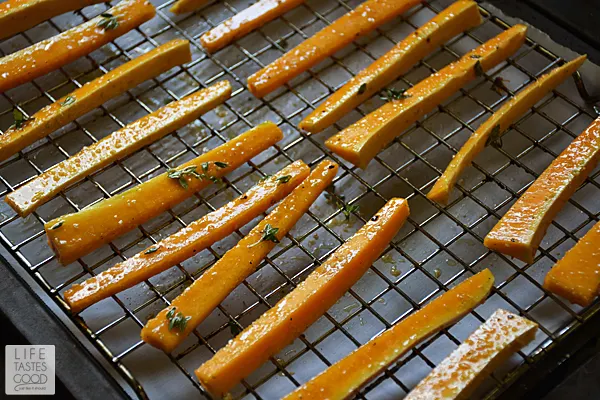 Honey Baked Butternut Squash Fries | by Life Tastes Good #LTGrecipes