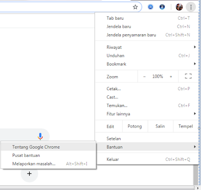 Melalui Kontrol Google Chrome