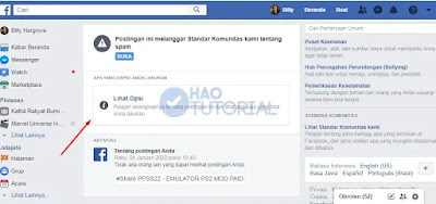 Cara Mengatasi Link Blog atau Website yang Diblokir Facebook