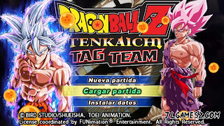 DRAGON BALL Z TENKAICHI TAG TEAM PPSSPP