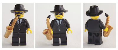 LEGO saxophone player