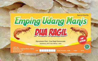 Emping Udang Manis Dua Ragil