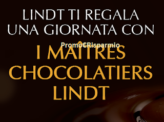 Logo Con Lindt vinci una giornata con i Maitres Chocolatiers 