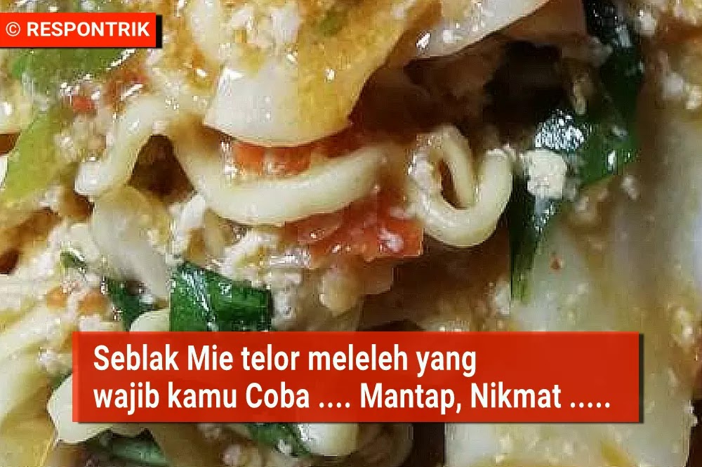 Cara membuat seblak mie telor