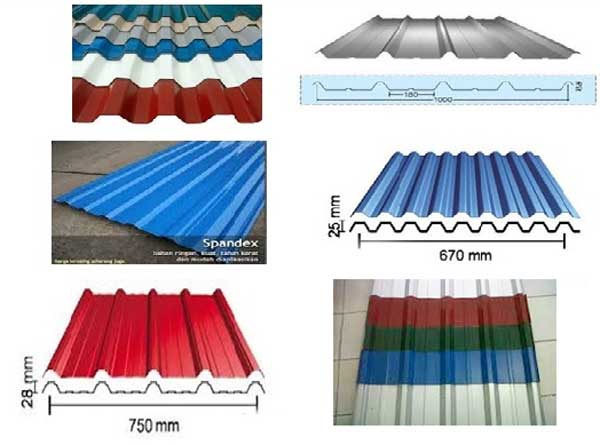 Harga Atap Spandek Terbaru Per Lembar Per Meter 2019 