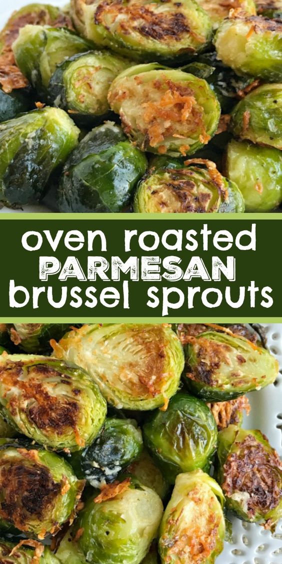 Oven Roasted Parmesan Brussel Sprouts | Brussel Sprouts Recipe | Side Dish Recipe | Oven roasted parmesan Brussel sprouts are a quick & easy 20 minute side dish that are healthy and delicious. Only a few simple ingredients to the best Brussel sprouts that are bursting with flavor. #sidedish #brusselsprouts #holidayrecipe #easyrecipe
