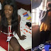 Lady Caught After Stealing At A Birthday Party In Benin
