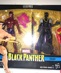 Hascon 2017 Hasbro Marvel Legends Black Panther Action Figures