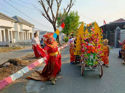 Desa Bambe Gresik Memperingati HUT RI Ke-78 Tahun Beragam Lomba