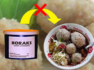 Makanan mengandung boraks