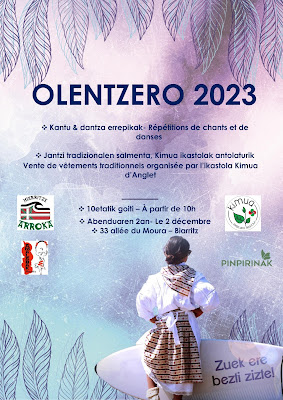 Préparation Olentzero Biarritz 2023