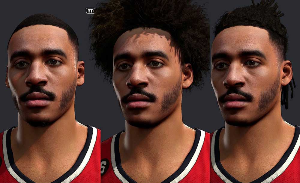 NBA 2K23 Jordan Poole Cyberface & Hairstyle Update