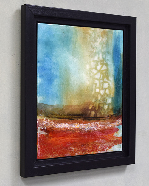 abstract resin painting 