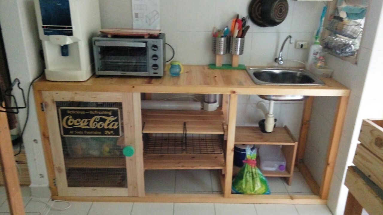 rumahtigapuluh KABINET  DAPUR  PALLET DIY 