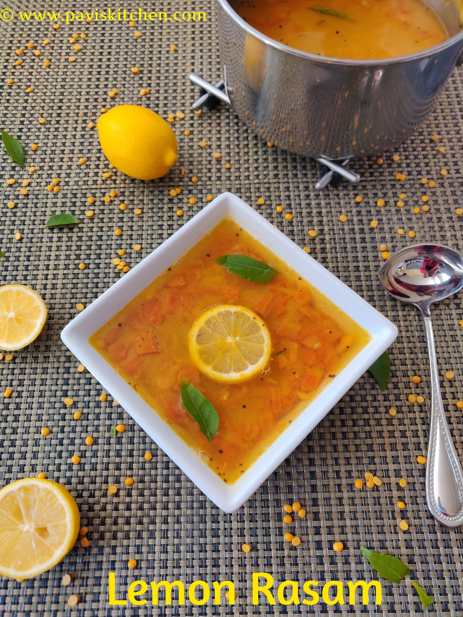 Lemon Rasam Recipe | Lemon Dal Rasam | Nimbe Saaru