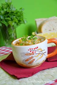 Zupa gołąbkowa (Kapuśniak z mięsem mielonym i ryżem)