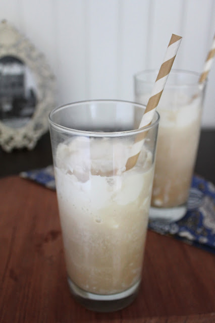 Vegan Brandy Alexander Float