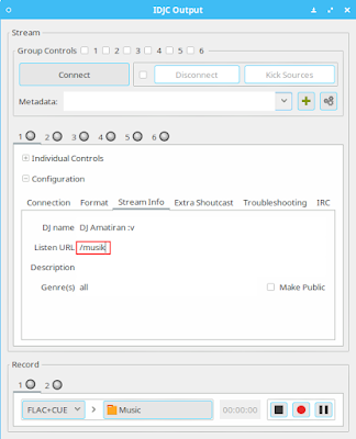 Konfigurasi IDJC (Internet DJ Console) Untuk Siaran pada Debian Ubuntu tombels.blogspot.com