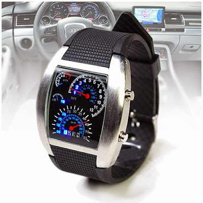 Reloj LED salpicadero coche