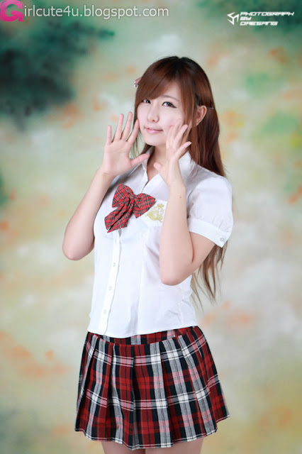 6 Ryu Ji Hye - School Girl-very cute asian girl-girlcute4u.blogspot.com