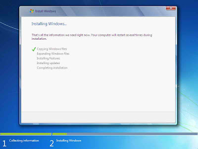 Cara Install Windows 7