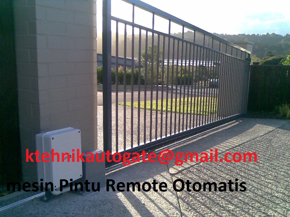  Pintu  Remote otomatis  AUTOMATIC GATE SYSTEM MESIN PINTU  