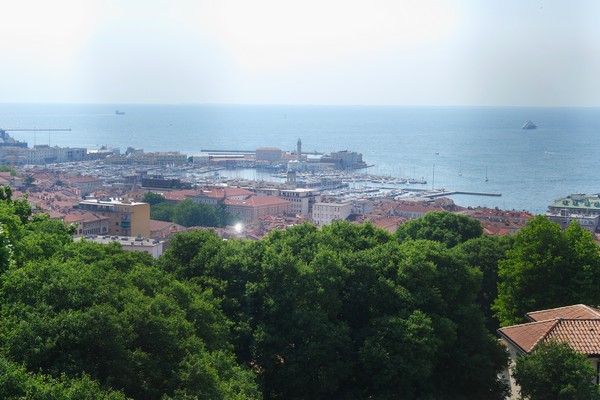 trieste point de vue campanile cathédrale san giusto